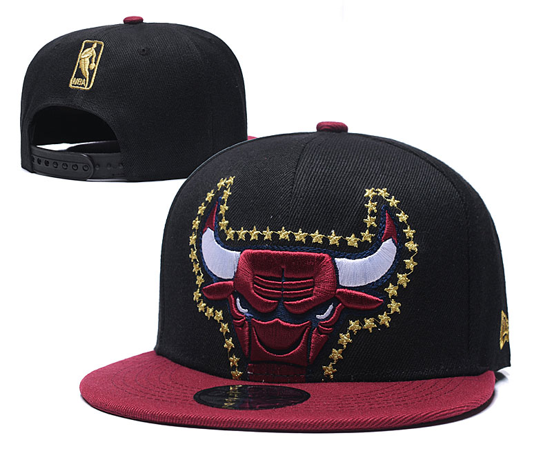 2020 NBA Chicago Bulls #4 hat->->Sports Caps